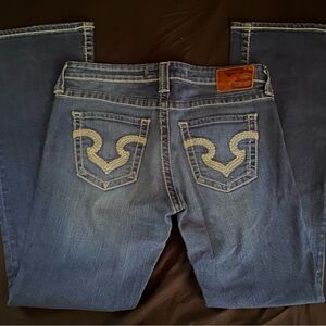 Big Star Remy Boot Cut Low Rise Jeans Women’s 31R Stretch Denim